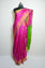 Picture of Pink and Parrot Green Zari Uppada Silk Saree