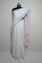 Picture of White Lucknow Chikankari Embroidered Cotton Saree