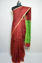 Picture of Red and Green Handloom Silk Saree