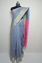 Picture of Sweet Grey and Baby Pink Jamdani Silk Saree