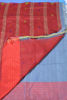 Picture of Sweet Grey and Red Jamdani Silk Saree