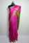 Picture of Pink and Parrot Green Uppada Silk Saree