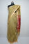 Picture of Light Brown and Red Jamdani Silk Saree