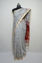 Picture of Grey and Red Jamdani Silk Saree