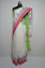 Picture of Ivory White Jute Silk Saree with Jamdani Work