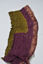 Picture of Khakhi and Dark Purple Bandani Cotton Saree