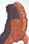 Picture of Dark Brown and Brown Bandani Cotton Saree