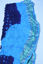 Picture of Violet and Blue Bandani Cotton Zari Saree