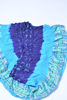 Picture of Violet and Blue Bandani Cotton Zari Saree