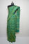 Picture of Green and Yellow Handblock Chanderi Silk Saree