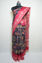 Picture of Dark Purple and Pink Batik Print Bhagalpuri Silk Saree