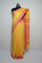 Picture of Yellow and Pink Bhagalpuri Silk Saree