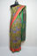 Picture of Dim Gold and Lavender Floral Design Rich Linen Cotton Saree
