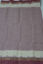 Picture of Ivory White and Maroon Stripes Bengal Cotton Saree
