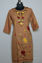 Picture of Beige Round Neck Embroidered Kurta