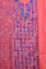 Picture of Peach with Blue Embroidery Cotton Dress Material
