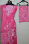 Picture of Pink Handblock Print Batik Cotton Dress Material