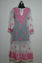 Picture of Hand Embroidered White Georgette Lucknow Chikankari kurti