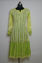 Picture of Hand Embroidered Neon Yellow Lucknow Chikankari Anarkali kurti