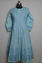 Picture of Hand Embroidered Sky Blue Cotton Lucknow Chikankari Anarkali kurti