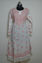Picture of Hand Embroidered White Cotton Lucknow Chikankari Umbrella kurti
