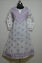 Picture of Hand Embroidered White Cotton Lucknow Chikankari Umbrella kurti