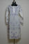 Picture of Hand Embroidered White Cotton Lucknow Chikankari kurti