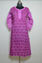 Picture of Hand Embroidered Pink Cotton Aari Lucknow Chikankari kurti