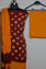 Picture of Maroon and Mustard Yellow Tie and Dye Bandhani Cotton Dress Material