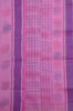 Picture of Pink and Violet Print Bengal Cotton Saree