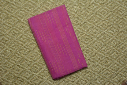 Picture of Pink and Yellow Bengal Cotton Saree