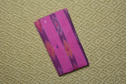 Picture of Pink Bengal Cotton Saree with Pochampally Border