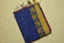 Picture of Navy Blue and Red Baha Naksha Saree with Kata Butta and Mustard Yellow Floral Border