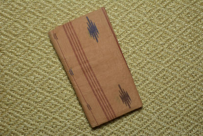Picture of Nude Bengal Cotton Saree with Pochampally Border
