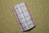 Picture of White Bengal Cotton Saree with Red Border and Butta