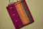 Picture of Magenta Baha Silk Saree with Zari Butta and Border