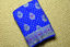 Picture of Royal Blue Gajji Silk Bandhani Saree