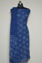 Picture of Indigo Floral Munga Kota Doria Dress Material