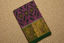 Picture of Onion Pink and Green Pochampally Ikkat Silk Cotton Saree