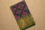 Picture of Onion Pink and Green Pochampally Ikkat Silk Cotton Saree