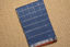 Picture of Prussian Blue and Orange Mangalagiri Silver Checks Handloom Cotton Saree