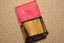 Picture of Peach and Black Checks with Butta Mangalagiri Silk Saree