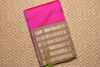 Picture of Pink and Green Mangalagiri Silk Saree