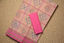 Picture of Nude and Pink Cotton Saree with Pochampally Print