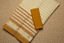 Picture of Cream and Brown Stripes Bengal Cotton Saree
