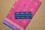 Picture of Pink and Blue Bengal Cotton Saree