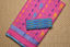 Picture of Pink and Blue Bengal Cotton Saree