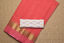 Picture of Peach Plain Bengal Cotton Saree with Zari Border