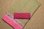 Picture of Nude and Pink Stripes Bengal Cotton Saree with Pink border