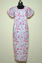 Picture of White and Pink Floral Jaipur Cotton Nighty